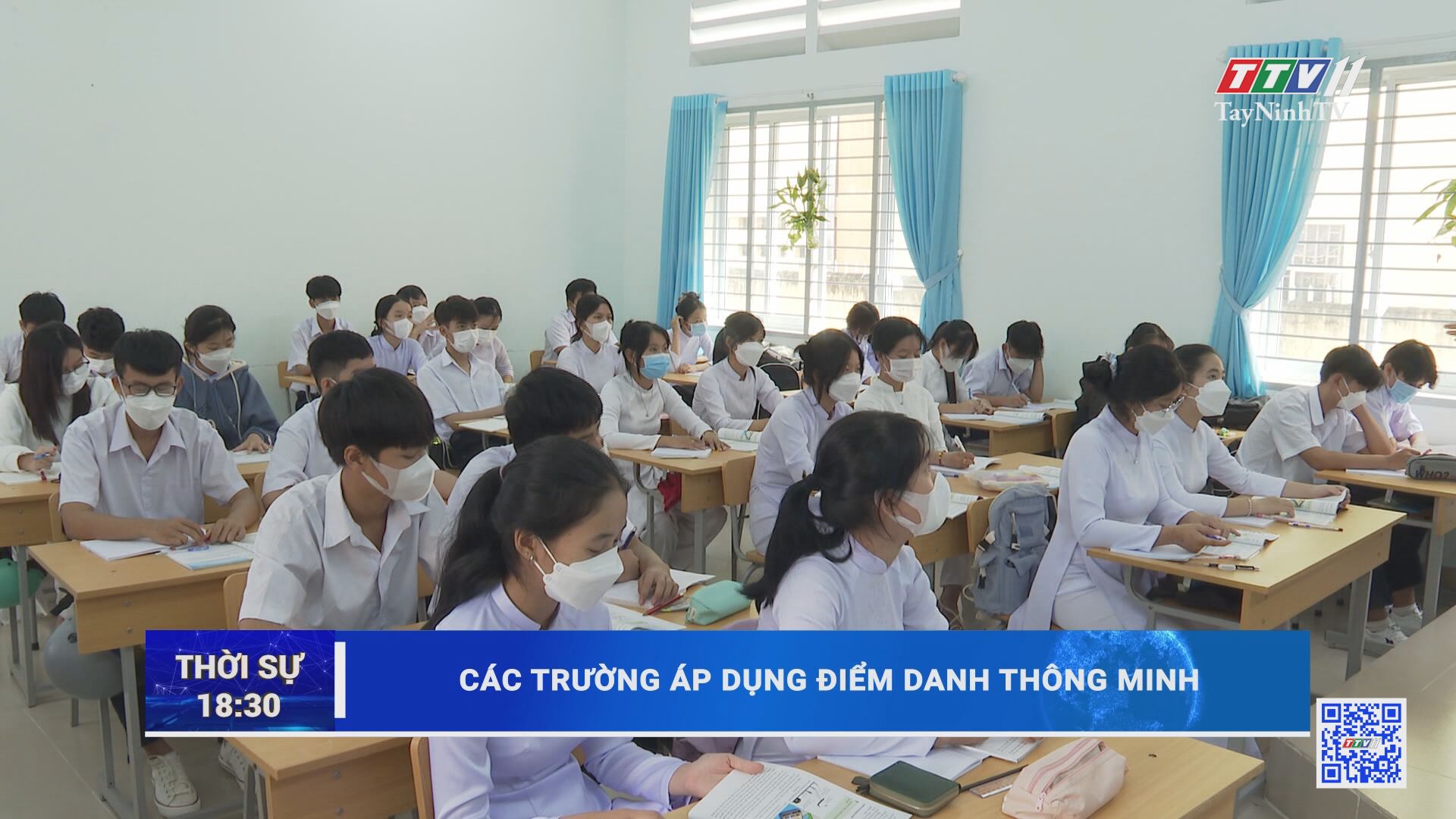 Các trường áp dụng điểm danh thông minh | TayNinhTV
